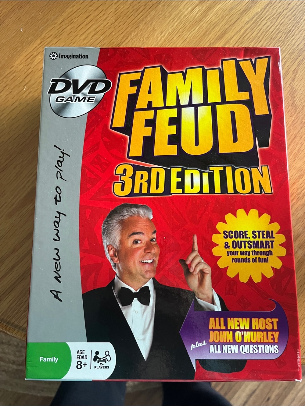 Family Feud 3rd Edition DVD Game - White & Red